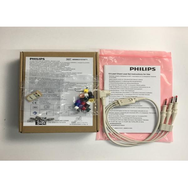 0.75M Medical Device Consumables 12 Lead Set 989803151671 For Phlip Original TC30