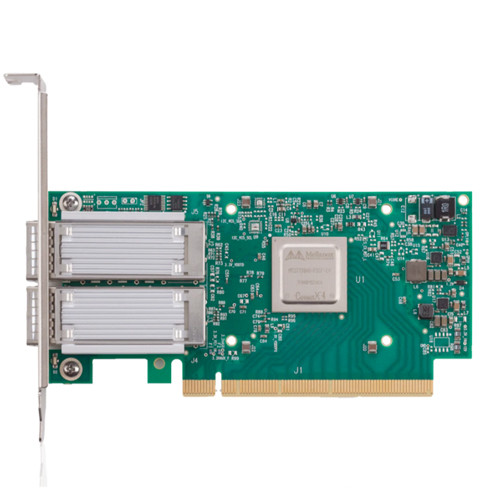 Подключение карты адаптера Ethernet X-4 Lx EN MCX4121A-ACAT GPU 2×25GbE SFP28