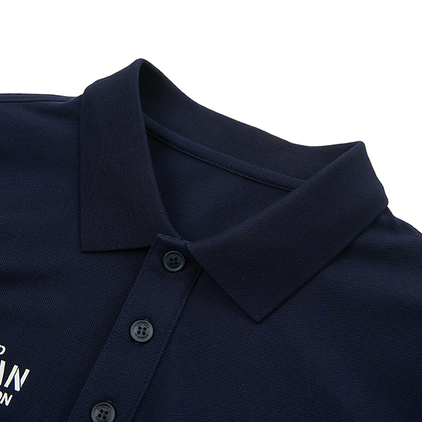 Impresión de logotipo personalizado de los hombres sentirse bien el uso activo uniforme camiseta de polo para niños