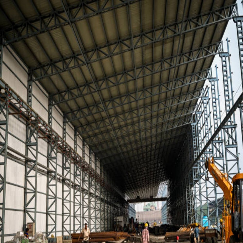 Tailor-Made Architectural Steel Structural Project with High-Precision Fabrication and Earthquake Resistance