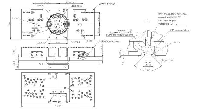 8GHz  WAVEGUIDE DUPLEXER