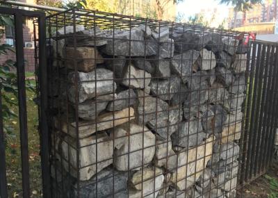 2x1x1m soldou a cerca de aço System de Gabion da malha