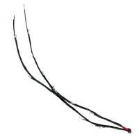 Cable à cordon électrique intégré noir, câble à marqueur de câble efficace