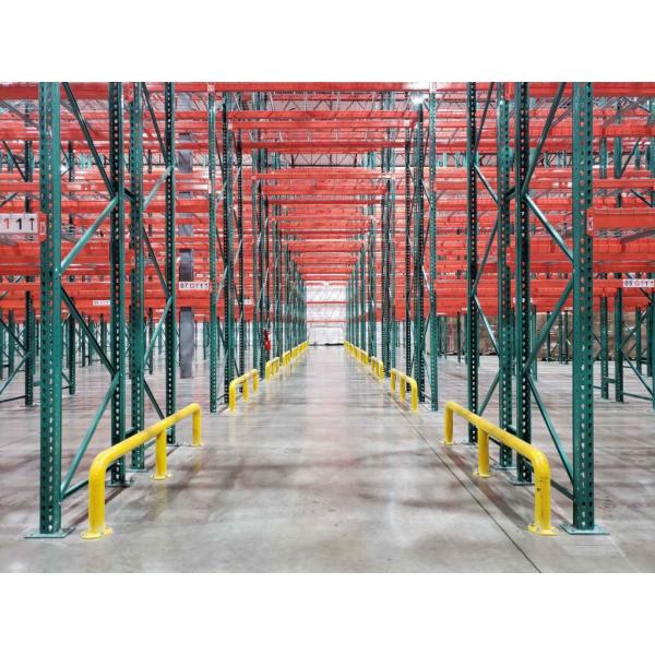 Teardrop Warehouse Pallet Racks suitable for 40