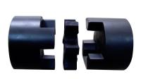 Type de mâchoire de la série L L070 norme d'accouplements flexibles pour le moteur