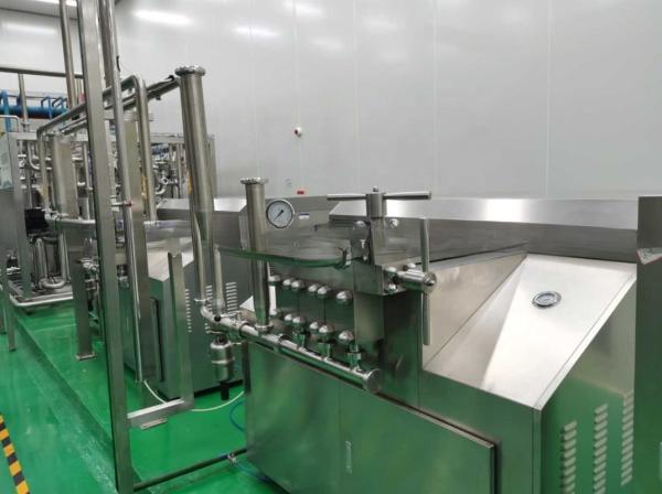 Processamento asséptico Tipo 3 Linha de produção de cartões de leite de soja para bebidas de leite de coco UHT