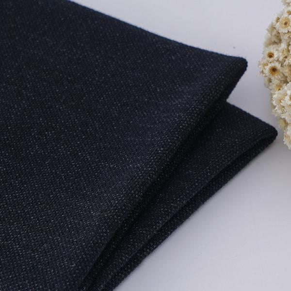 Soft Cotton French Terry Fabric Woven 330gsm Pure Color Combed Texture