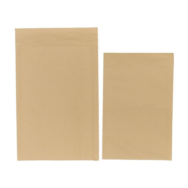 Bolsas Kraft personalizadas de una sola capa Bolsas de embalaje de papel Kraft resistentes al polvo y al agua