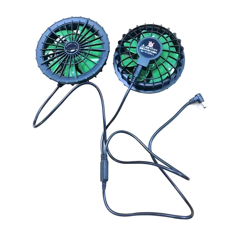 Сертификат PSE Охлаждающий вентилятор с кожухом Green Blade 7.4V Охлаждающий жилет Вентилятор