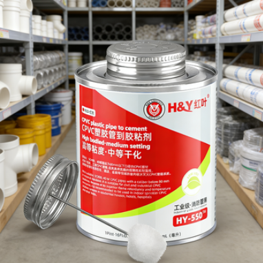 Water Based CPVC Pipe Adhesive UPVC Solvent Cement Glue Heavt Body