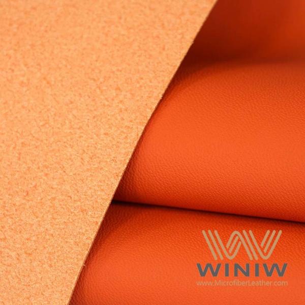 High Flexibility Faux Upholstery Leather Fabric For Car Seat Covers Making