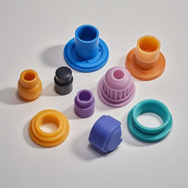 NBR EPDM SBR NR Custom Molded Silicone Parts 20-90 Shore A Silicone Injection Molding