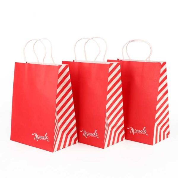 Creatrust Bread Kuwait Jewelry White Kraft in Stock Fancy Marble Paper Bag