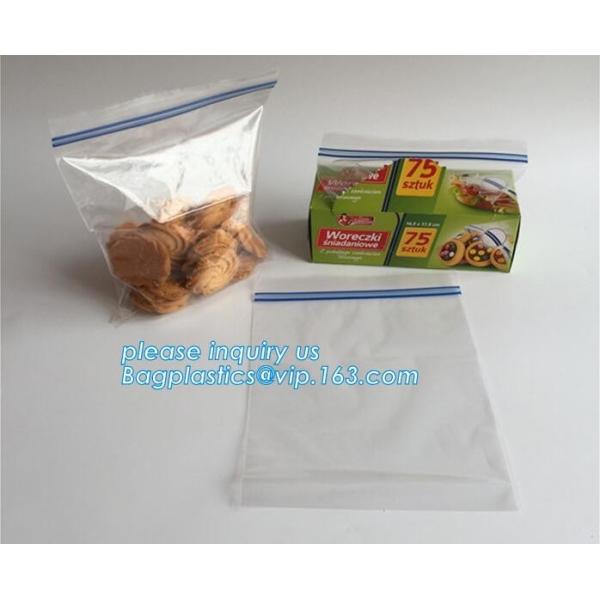 100% Biodegradable plant based PBAT PLA compostable stand up pouch kraft paper zip lock bags for clothes cosmetics makeu