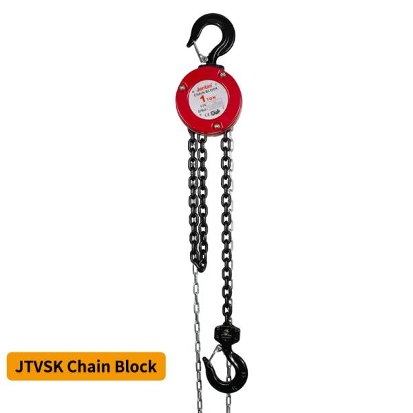 JTVSK Ultra-Lightweight Chain Block | Compact 0.5T-20T Manual Hoist