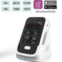 Assessor de pacientes com múltiplos parâmetros com transferência de dados Bluetooth Li Bateria de alimentação