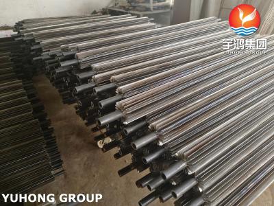 HAZ Copper Longitudinal Finned Tube For Refrigeration Cryogenic Systems ASTM A179