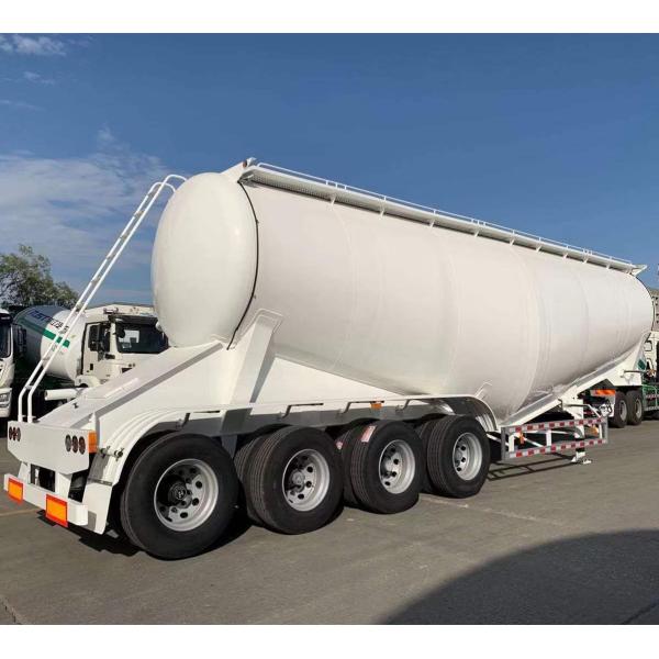 Sinotruk Howo New 35CBM 3 axle cement Dry powder bulk cement silo tanker semi trailer Material transporte truck for sale