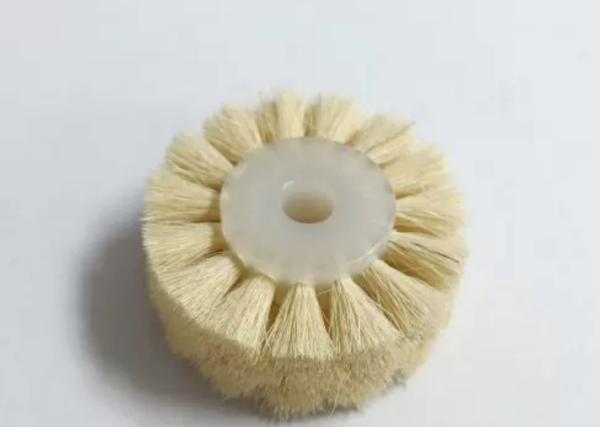White Offset Brush Wheel Size 40x8x15mm Apply to Printing Press Brush Wheel, in the Press Wheel, Offset Press Ac