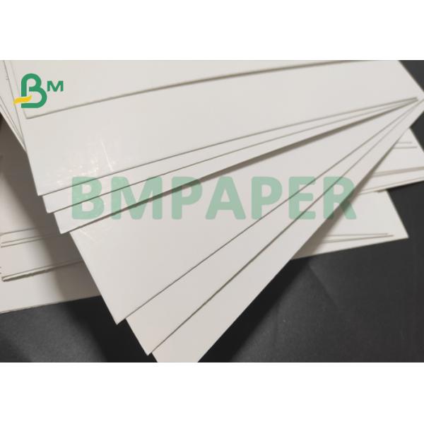 le panneau blanchi blanc de boîte à la nourriture 270gsm empaquettent 28 le côté de X 40inch un enduit