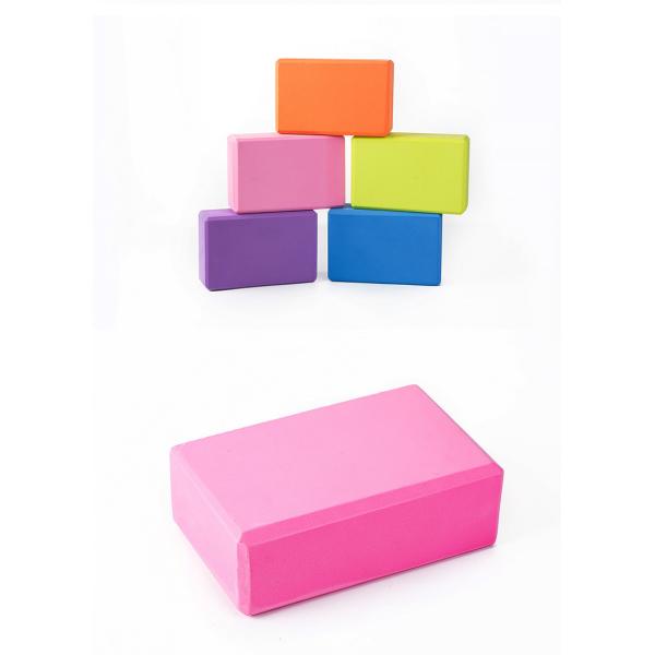 EVA Yoga Exercise Blocks Brick Sports Exercise Gym Foam Workout Stretching Aid Body Shaping