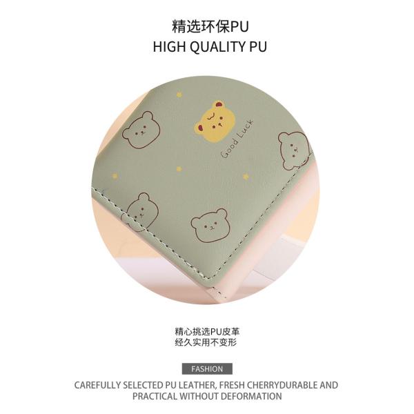 Маленький кошелек дамы кошелек короткий стиль девушка студентка мода мультфильм монета кошелек оптом кошелек клип женский