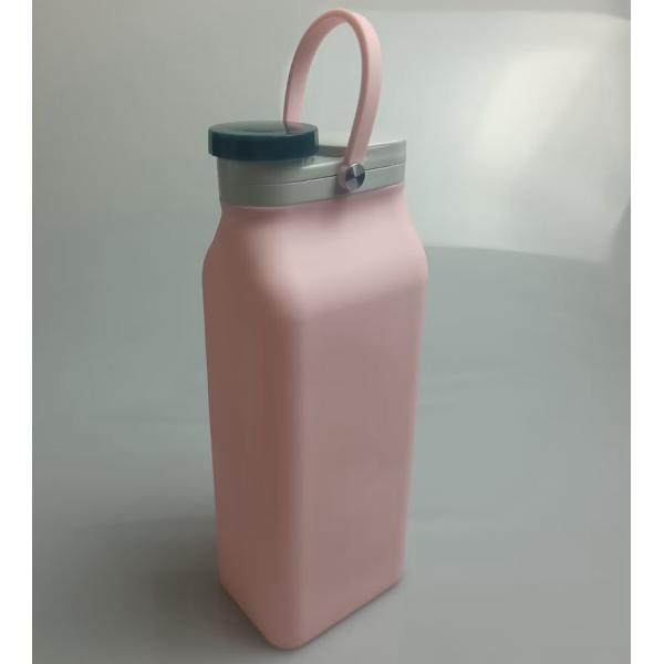 Custom Logo Collapsible Silicone Drinking Water Bottle Perfect for Business Gifts