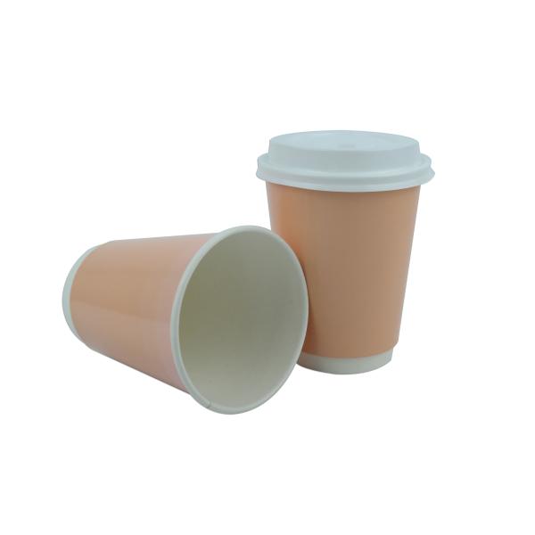 Double Wall 12oz Vending Coffee Cups For Iced Coffee And Cool Chocalate