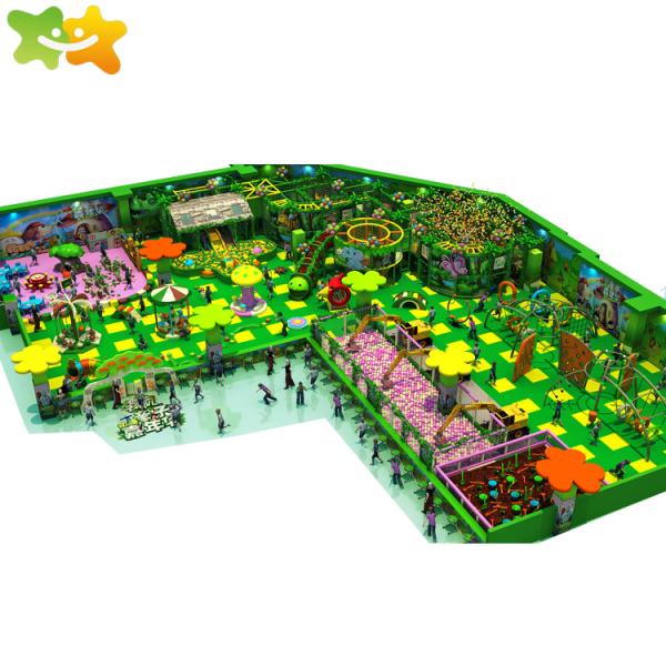Jungle Theme Kids Play Park Games Indoor Soft Play Playground For Adventure Park