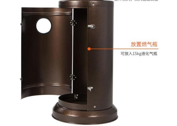 New Design Exterior Gas Heaters , Portable Backyard Patio Heaters Automatic Shut Off