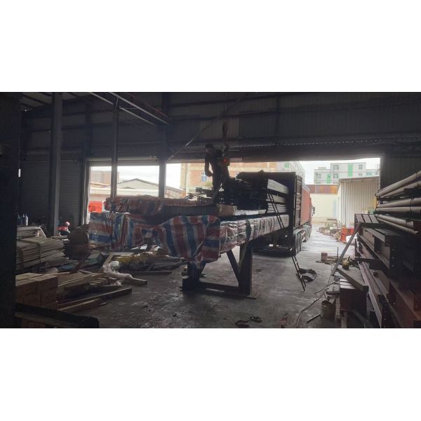 Custom Low-Cost Prefabricated Heavy ASTM Steel-Structure Building Welding Cutting Office Factory Workshop Warehouse
