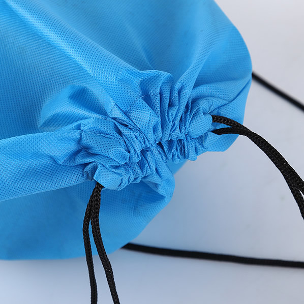 Eco-friendly string grocery Sports non woven Drawstring Bag Organic Grocery Shopping String Sport Bag Printed