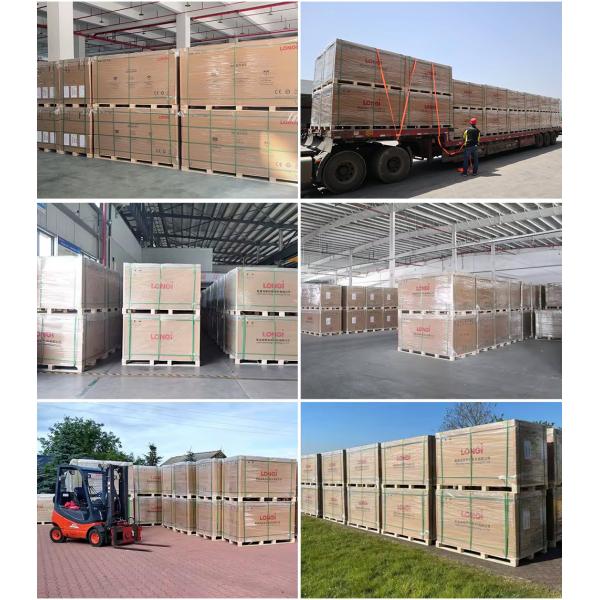 Longi Solar Panel 575Watts 585Watts 590Watts 182mmx182mm Cell Size 22.8% Efficiency