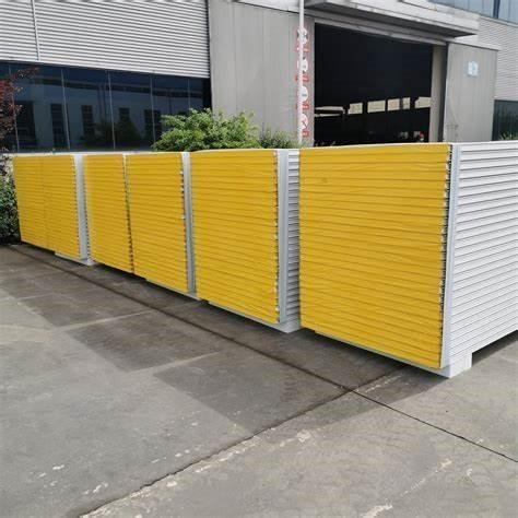 Modern Design Insulated Roof Sandwich Panel -Supply Rock Wool Wall Board for Warehouses