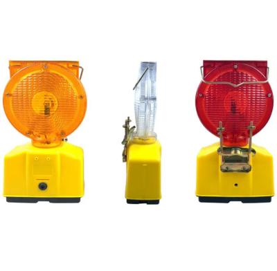 Avertissement solaire industriel Trafic étanche Ambre LED 2 feux latéraux