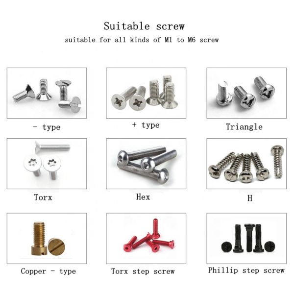 Torque Preset Adjustable Torque Screwdriver with Screws Feeder for New Factory