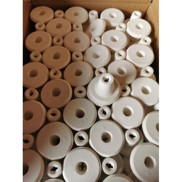 High Heat Insulation Aluminium Oxide Ceramic Cuplock For Fixing Fiber Blanket