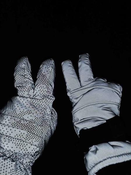 Trabalho de alinhamento acrílico morno de ciclagem do inverno do couro da cabra de Vis Running Gloves Cut Resistant da segurança olá!