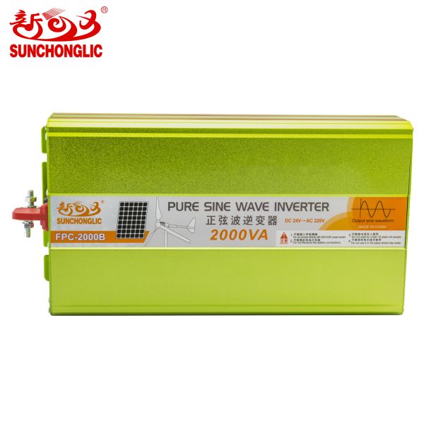 FPC（BL）2000W Pure Sine Wave Power Inverter – 24V DC to 220V AC with 5V/1A USB Port for High - Power Output