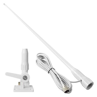 156-163MHz Ship Boat Marine Antenna VHF Top Quality Fiberglass Material fm Marine Antennas Stable Signaf Transmission