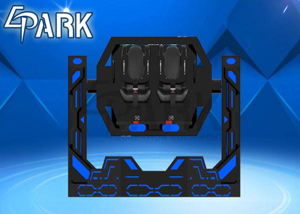 1080 Rotating Spin 9D VR Simulator Chair Roller Coaster 2 Seats