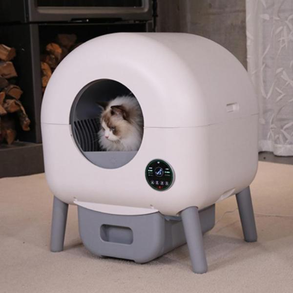 Customizable Pet Smart Automatic Self Cleaning Cat Litter Box Large Capacity