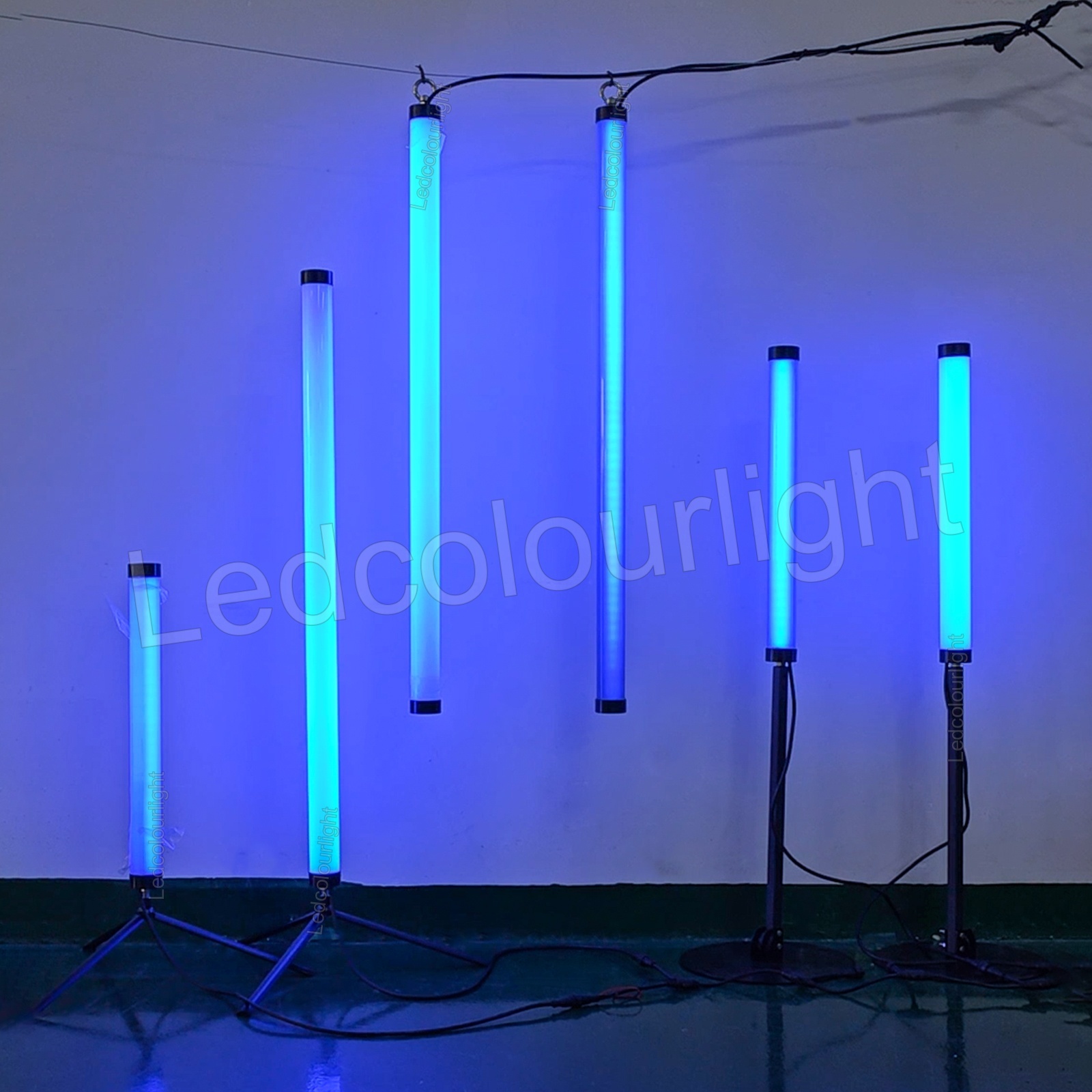 50mm RGB LED 3D Pixel Tube Light with 360-Degree Lighting