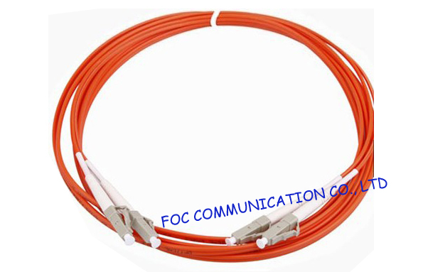 FTTH Fiber Optic Patch Cord Low Insertion Loss LC - SC Duplex