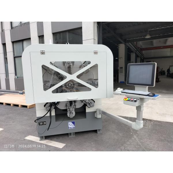 Camless Automatic Spring Machine , Spring Making Machine With Twelve Axes