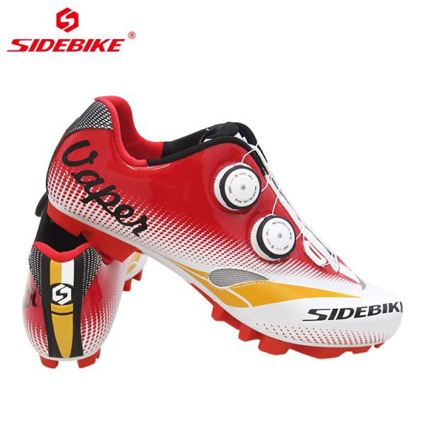 Colored Ventilation Waterproof MTB Cycling Shoes Excellent Slip Resistance