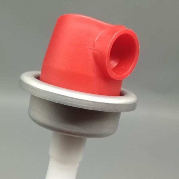  High-Pressure Reinforced Male Fire Extinguisher Valve for CO2 and Special Hazard Systems with Safety Rupture Disc