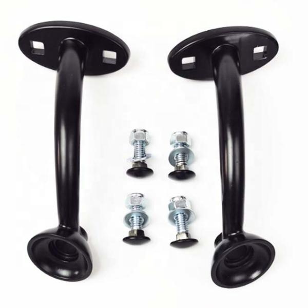 Steel Street Rat Hot Rod Black or Polished Headlight Stands Mounts for Universal Car Fitment Superior Performance