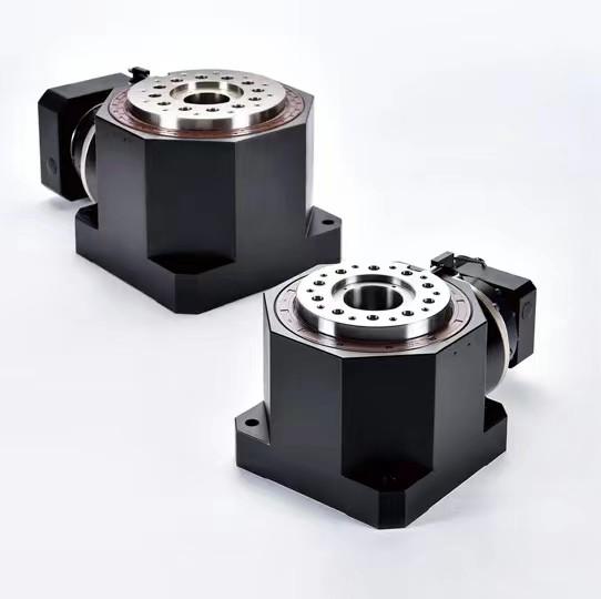 High Precisiness Hollow Rotary Actuator , Hollow Rotary Platform CNC Table