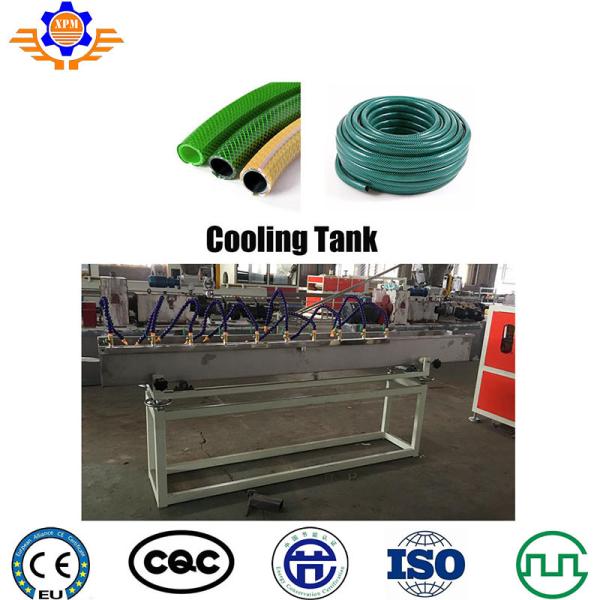 50-300Kg/H PEAD Mangueira de Jardim Pvc Linha Máquina de Extrusão de Tubos Três Camadas Espiral Flexível Reforçada com Fibra de PVC